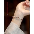 thumbnail image 2 of 925 Silver Lucky Koi Braided Rope Red Bracelet, 2 of 2