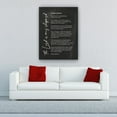 thumbnail image 4 of Psalm 23 Wall Art Bible Verse Poster Painting Canvas For Office Giclee Christian Artwork For Bedroom Unframed 16x24 in, 4 of 5