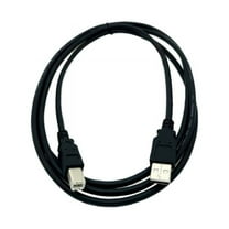 Kentek 6 Feet FT USB Cable Cord For CANON PIXMA Printer ix6820 MG3500 MP4700 MX392 Black