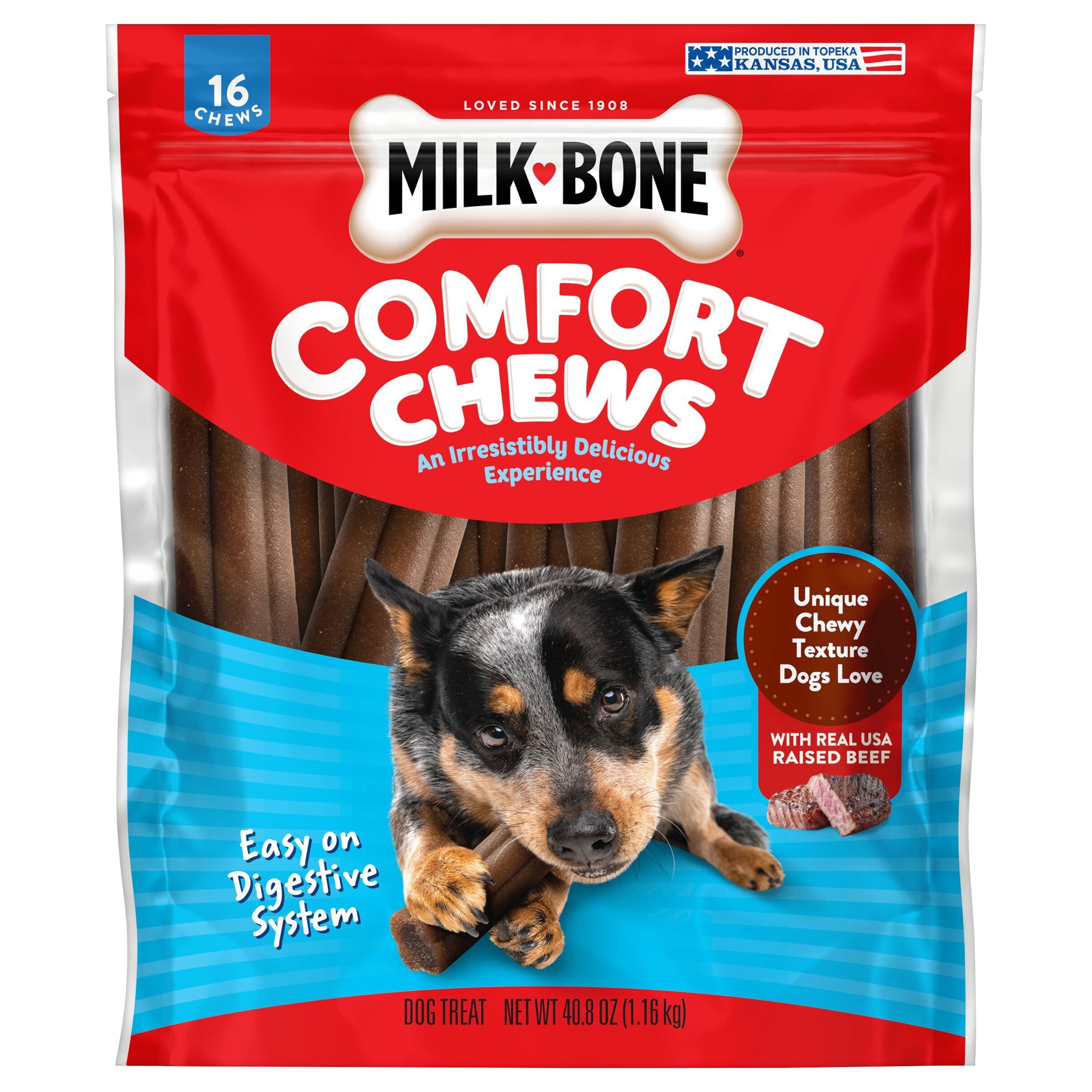 Milk-Bone 40.8 Ounce Comfort Chew Beef