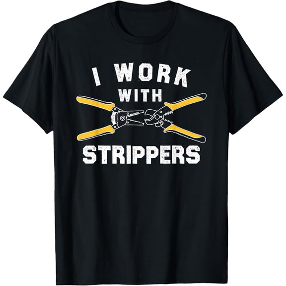 t-shirt Funny Electrician Art For Men Dad Electronics Engineer Humor T-Shirt mensblackwomenfunnymenjourneyCrew Neck, Short Sleeve,printing