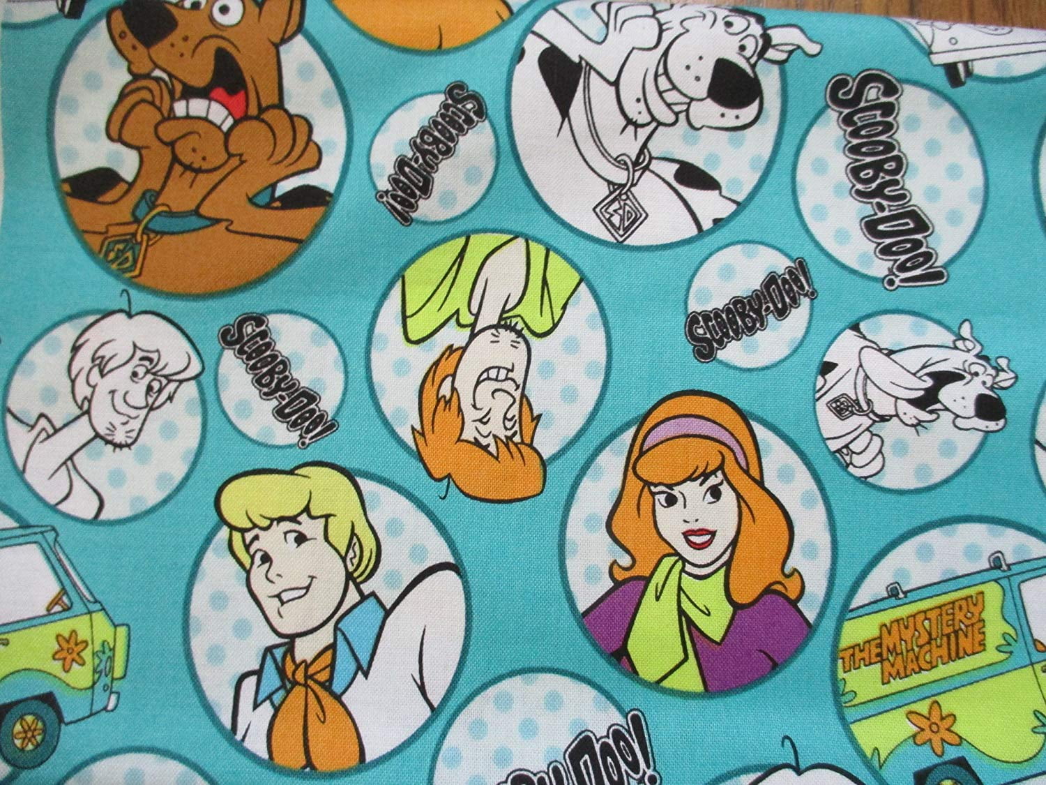 Camelot Scooby-Doo The Gang in Bali Hanna Barbera Fabric Sold by the