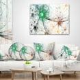 thumbnail image 4 of Designart Abstract Colorful Fireworks - Abstract Throw Pillow - 18x18, 4 of 5