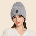 thumbnail image 3 of QQAMB Women Men Heated Beanie Hat,Electric Rechargeable Warm Winter Heated Fleece Cap, 3 of 8