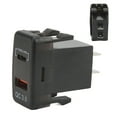 thumbnail image 1 of Chargeur Style Interrupteur Rocker, Chargeur Double Voiture Style Interrupteur Rocker USB Fiabilité Exceptionnelle, 1 of 5