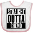 thumbnail image 3 of Inktastic Straight Outta Chemo Boys or Girls Baby Bib, 3 of 4