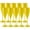 Yellow, variant on 10 Pcs Acrylic Champagne Flutes Wedding Champagne Flutes Mr and Mrs Champagne Flutes 5.4 fl oz 160 ml (Yellow)