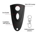 thumbnail image 4 of 433Mhz Garage Door Opener for Tormatic Novotron 502 MAX43-2 / 512 MIX43-2 Remote Control Pack of 2(White Key), 4 of 5