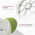thumbnail image 4 of Elbee Apple Slicer and Corer Tool with Stainless Steel Blade and Oversized Handles, Makes 8 Slices, 4 of 8