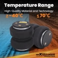 thumbnail image 5 of maXpeedingrods 5000 lbs Rear Air Suspension Bags Kit for Chevrolet Silverado GMC Sierra 3500 Cab and Chassis 2001-2010 Air Helper Spring Kit, 5 of 9