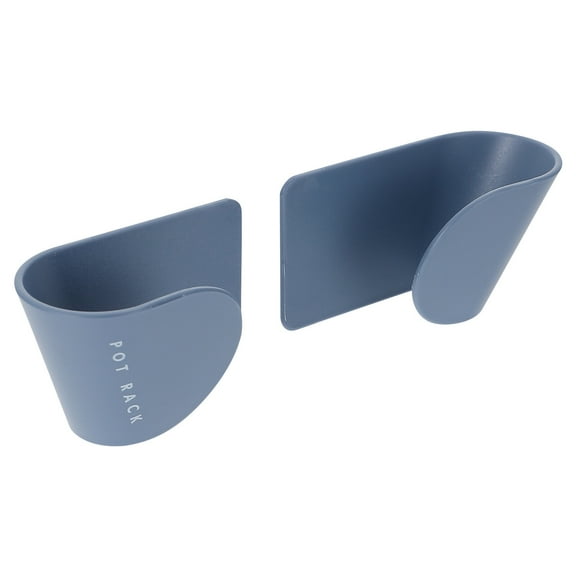 FENGGUIQU 3- Mounted Pan Lid Organizer Rack ABS Kitchen Storage Holder for Pots, Pans and Lids