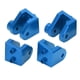 thumbnail image 3 of Soporte de montaje de choque del eje trasero delantero RC aleación de aluminio resistente para LOSI 1/8 LMT SOLID AXLE Monster TruckBlue, 3 of 10