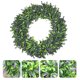 thumbnail image 5 of Corona de lavanda artificial puerta de guirnalda de lavanda decorativa corona colgante, 5 of 7