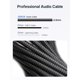 thumbnail image 2 of Cable de instrumento de audio JSAUX de 3 m compatible con guitarra eléctrica, 2 of 7