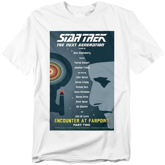 Star Trek - Tng Season 1 Episode 2 - Short Sleeve Shirt - Medium