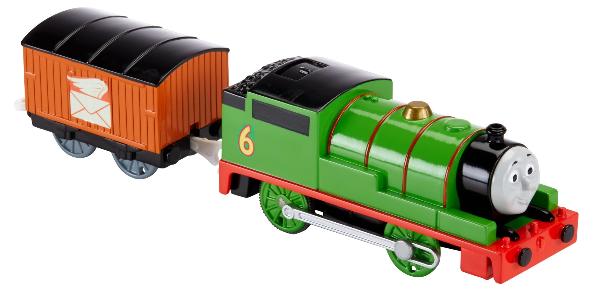 Thomas & Friends TrackMaster Percy Motorized Train Engine - Walmart.com ...