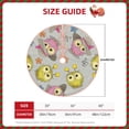 thumbnail image 2 of Sikiie Cartoon Owls Nativity Christmas Tree Skirt, Jesus Christian Winter Holiday Tree Mat Decoration(30-48IN)36", 2 of 6