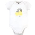 thumbnail image 2 of Uni Baby Cotton Bodysuits Lemon, 0-3 Months, 2 of 2