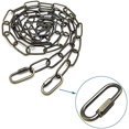 thumbnail image 4 of 10 Pack D Shape Chain Locking 4MM Chain Quick Link Connector Antique Brass, 4 of 4