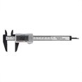 thumbnail image 1 of Digital Vernier Caliper, Extra Large LCD Display Digital Caliper Metric Conversion Measure Tool Caliper (Black ), 1 of 5