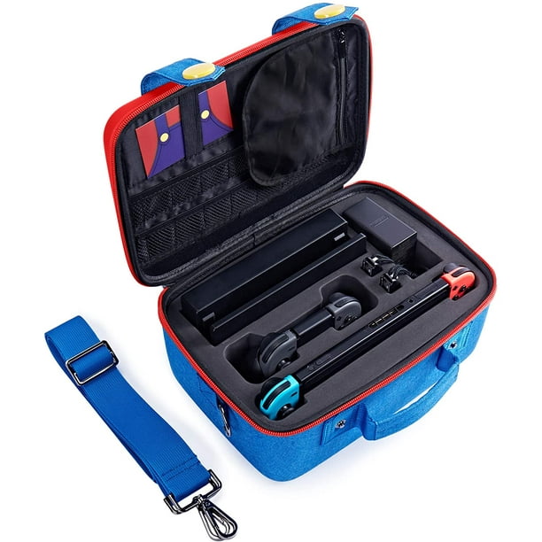 Mario nintendo best sale switch carrying case