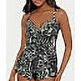 thumbnail image 4 of Zahara Love Knot Underwire Tankini Top DD-Cups Swimsuit, 4 of 6