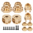 thumbnail image 2 of RC Brass Counter Weight Set, RC Rear Portal Drive Housing Brass 1/10 RC Brass Counter Weight Set Strong Brass Counter Weight Set  For Home, 2 of 8
