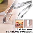 thumbnail image 2 of Household Flat Mouth Steel Non Slip Fast Tweezers Hair Removal C NEW SCF, 2 of 6
