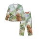 thumbnail image 1 of Fotbe Watercolor African Animals Wildlife Conjunto de Pijama de Manga Larga para Mujer con Estampado, Ropa de Dormir de 2 Piezas, Conjunto de Casa Suave y Cómodo con Bolsillos-X-Large, 1 of 7