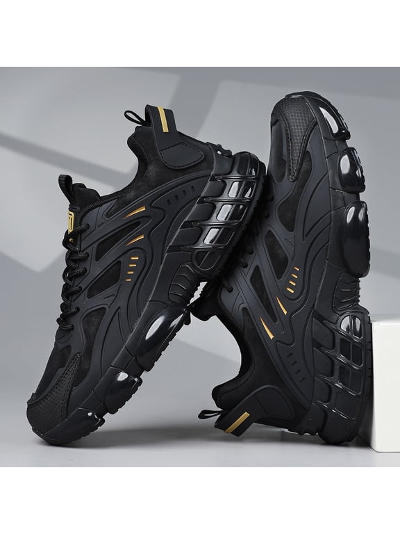 Men'S Athletic Shoes, Low-Top Casual Lace-Up Sneakers, Comfortable Footwear