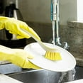 thumbnail image 6 of Multifunctional Pot Cleaning Brush Vertical Dishwashing Brush Suction Cup Cleaning Type Brush Scrub Tool Sink LongHandle, 6 of 7