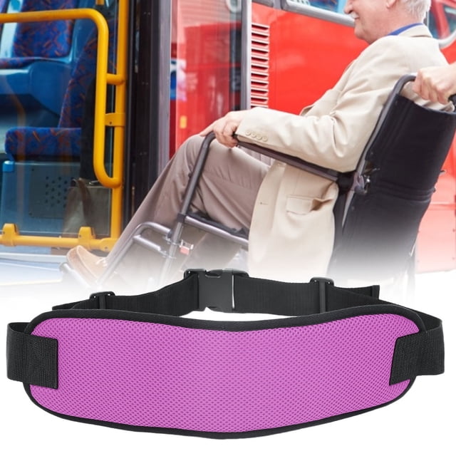 Ceinture de Siège de Fauteuil Roulant, Sangle Réglable pour Personnes Âgées, Orthèse Respirante pour Personnes Âgées, Ceinture de Fauteuil Roulant pour Protéger les Patients
