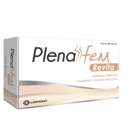 Suplemento alimenticio Plenafem Revita 30 capuslas