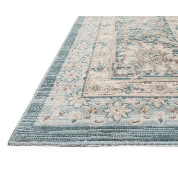 Magnolia Home by Joanna Gaines Ella Rose 3'7 x 5'7 Area Rug Light Blue