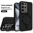 thumbnail image 1 of Camera Holder Case For Samsung Galaxy S24 Ultra S23 Plus Cover Magnetic For Magsafe Wireless Charge Shockproof Protector Shell, 1 of 7