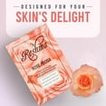 thumbnail image 5 of Reshma Beauty Rose Soap, Infused with Rose Oil, Soothing Face & Body Soap Bar, Suitable for All Skin Types, Deep Hydration and Rejuvenation, Cruelty-Free, For Daily Use, 5.5 oz, Pack of 1, 5 of 8
