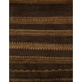 thumbnail image 1 of Ahgly Company Machine Washable Indoor Rectangle Abstract Sangria Brown Area Rugs, 8' x 10', 1 of 7