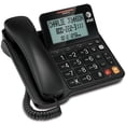 thumbnail image 1 of AT & amp; T CL2940 Teléfono con cable con altavoz, pantalla/botones de inclinación extra grande, ID/llamada de llamada de llamada y asistencia de audio, negro, 1 of 2