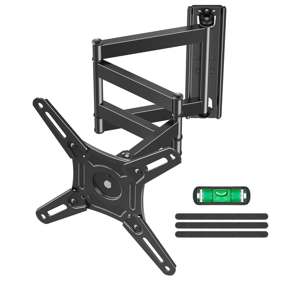 HOMOUNT Full Motion Long Arm TV Wall Mount for Most 14-42 inch TVs, Swivel Tilt Extension Rotation TV Mount, Max VESA 200x200mm, up to 44 lbs
