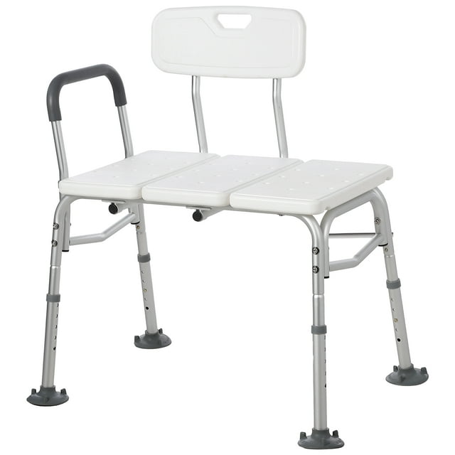GloryStar Dual Step Heavy Duty Foot Stool, Holds 200kg, Suitable for Kitchen, Bedside, Car, RV, and Bathtub