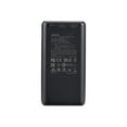 thumbnail image 4 of ADATA P20000QCD - Power bank - 20000 mAh - 74 Wh - 18 Watt - PD 3.0, QC 3.0 - 4 output connectors (USB, USB-C) - on cable: USB-C - black, 4 of 7
