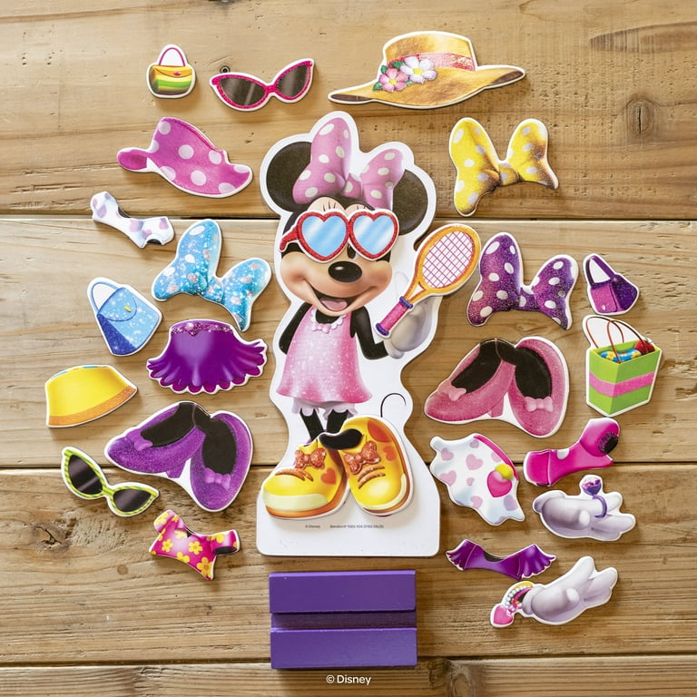 Outfit Minnie Melissa Disney Minnie Mouse 25-Piece Magnetic Wooden