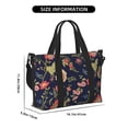 thumbnail image 5 of Sigee Flower for Hand Travel Bag,Sports Tote Gym Bag for Men and Women, 5 of 7