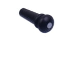 thumbnail image 4 of Ebony Guitar End Parts with Shell Mesh Coating for Acoustic Guitar Parts White Dot Inlay, 4 of 8