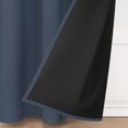thumbnail image 3 of Tchckioa Blue Blackout Curtains for Living Room,2 Panels 52x96 Inch Grommet Window Drapes, 3 of 6