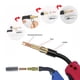 thumbnail image 3 of Kit De Pistola De Soldar MIG, Puntas Aptas Para Soldador MB15 15AK, Boquilla Conductora, Puntas De 0,03 Pulgadas, Conector Difusor, Varillas, Llave Y Tapas, 3 of 7