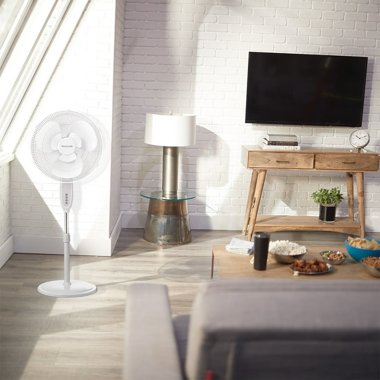 Honeywell Double Blade 16 Pedestal Fan White Cheapest Prices