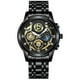 thumbnail image 5 of Reloj de cuarzo especial para hombre, reloj multifunción resistente al agua con diseño de camarones Hollow Concept, 5 of 6