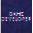 thumbnail image 2 of Game Developer Unisex Plus Fleece Graphic Sweatshirt Brisco Brands 3X, 2 of 5