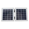 thumbnail image 2 of 10W Portable Solar Charger, Monocrystal Silicon Material 2 DC Ports Design Multifunctional Foldable Solar Panel for Hiking Fishing, 2 of 7
